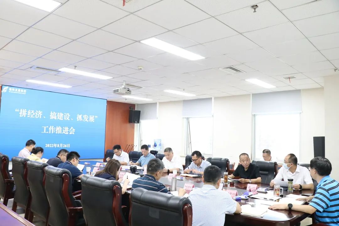 【拼經(jīng)濟 搞建設(shè) 抓發(fā)展】集團公司組織召開“拼經(jīng)濟、搞建設(shè)、抓發(fā)展”工作推進會